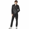 A.P.C. No Fun Jacket Black Leather