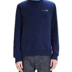 A.P.C. Item Sweatshirt - Dark Navy