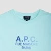 A.P.C. Tony T-Shirt - Pale Green 2 A.P.C. Tony T-Shirt - Pale Green