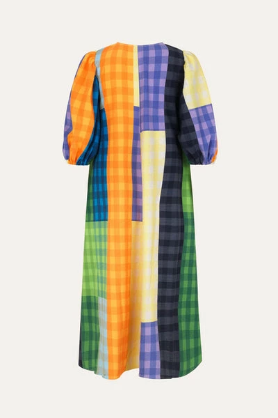 Stine Goya Mavelin Picnic Check Dress 5 Stine Goya Mavelin Picnic Check Dress