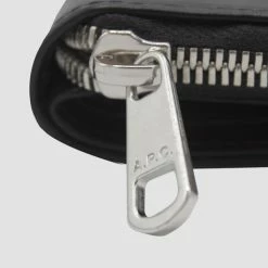 A.P.C. Emmanuel Compact Wallet Black