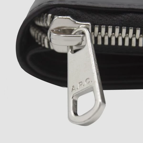 A.P.C. Emmanuel Compact Wallet Black 4 A.P.C. Emmanuel Compact Wallet Black