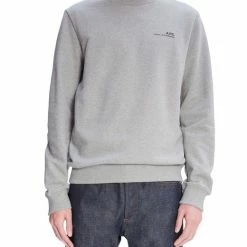 A.P.C. Item Sweatshirt - Pale Heather Grey