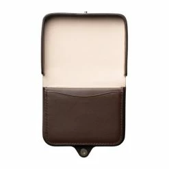 A.P.C. Coin Wallet - Chestnut Brown