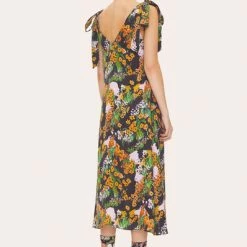 Stine Goya Naima Dress Artist Canvas At Night