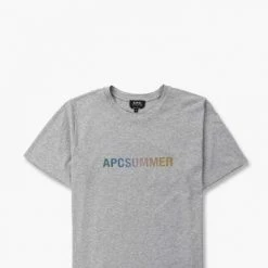 A.P.C. Viktor T Shirt Grey Marl