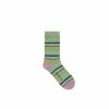 Stine Goya Caty Socks Striped Green Lurex 2 Stine Goya Caty Socks Striped Green Lurex