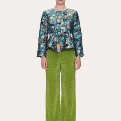 Stine Goya Farahi Top - Blue Leopard