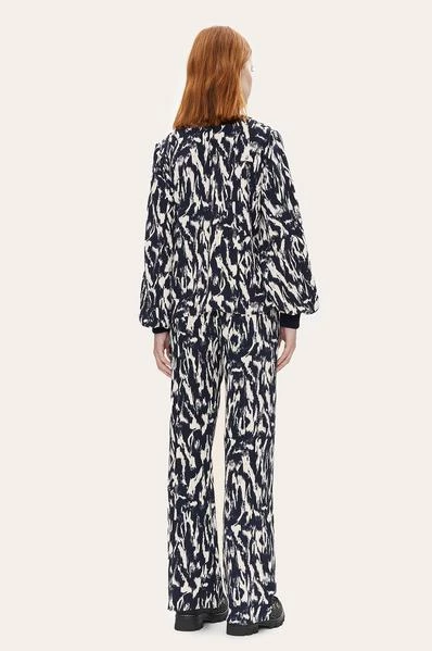 Stine Goya Cyrene Top Navy Abstract Landscape 4 Stine Goya Cyrene Top Navy Abstract Landscape