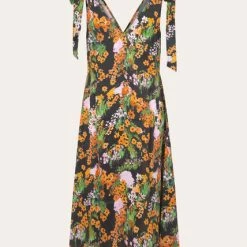 Stine Goya Naima Dress - Artist Canvas At Night