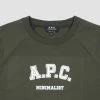 A.P.C. Phil Sweatshirt - Military Kaki 2 A.P.C. Phil Sweatshirt - Military Kaki