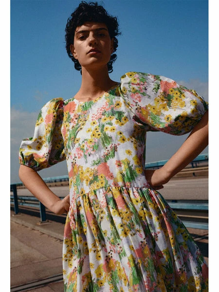 Stine Goya Amelia Dress - Artist Canvas Daytime 5 Stine Goya Amelia Dress - Artist Canvas Daytime