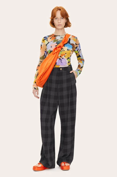 Stine Goya Jesabelle Pants Nighttime Check 4 Stine Goya Jesabelle Pants Nighttime Check