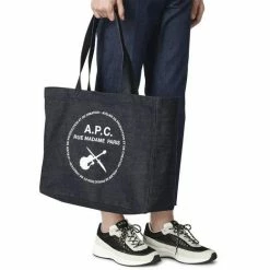 A.P.C. Guitar Poignard Bag Indigo