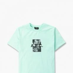 A.P.C. Teddy T Shirt Green