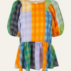 Stine Goya Liw Picnic Check Top