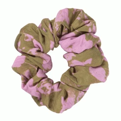Stine Goya Pink Flower Scrunchie