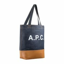 A.P.C. Caramel Axel Tote Bag