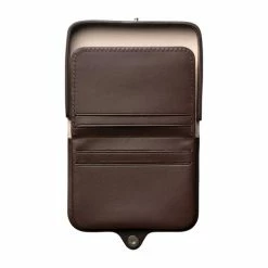 A.P.C. Coin Wallet - Chestnut Brown