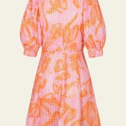 Stine Goya Celina Stroke Flower Print Dress