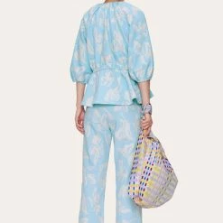 Stine Goya Britney Top The Life Of A Tulip Blue