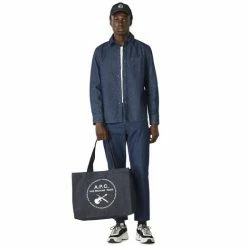 A.P.C. Guitar Poignard Bag Indigo