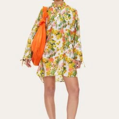 Stine Goya Neva Dress - Artist Canvas Daytime