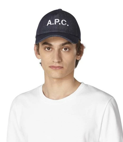 A.P.C. Indigo Eden Cap Denim 4 A.P.C. Indigo Eden Cap Denim