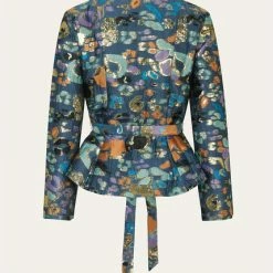 Stine Goya Farahi Top - Blue Leopard