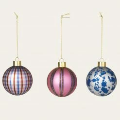 Stine Goya Christmas Baubles - Pink