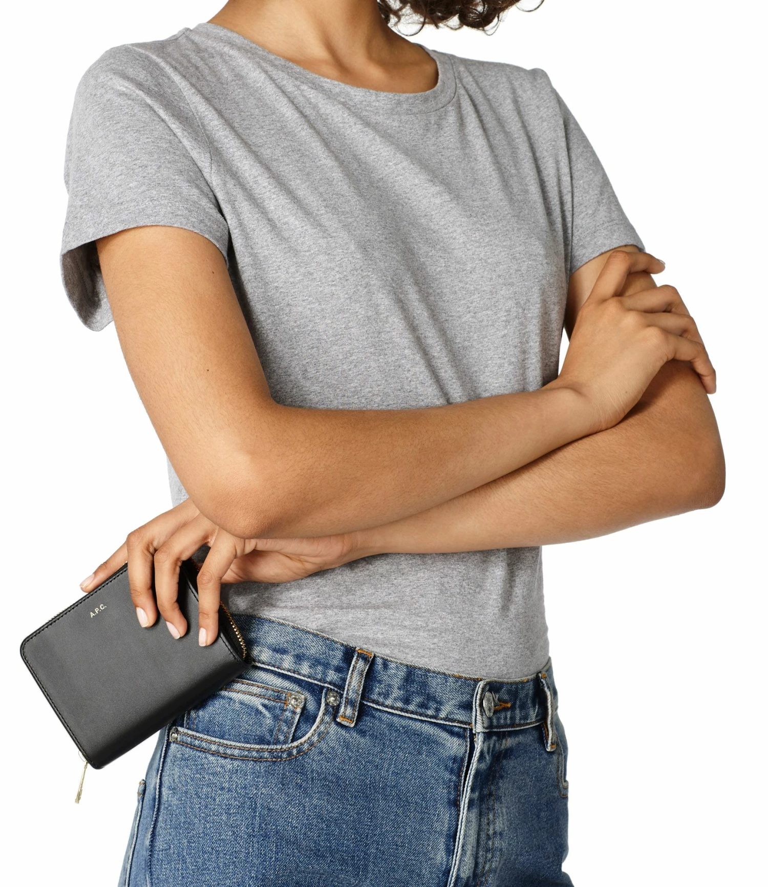 A.P.C. Schwarz Emmanuelle Portemonnaie 4 A.P.C. Schwarz Emmanuelle Portemonnaie