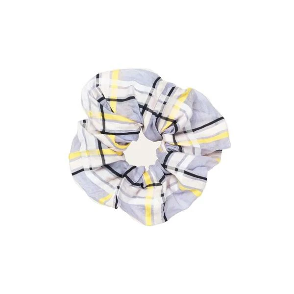 Stine Goya Lilac Scrunchie Check Print 3 Stine Goya Lilac Scrunchie Check Print