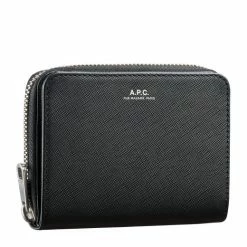 A.P.C. Emmanuel Compact Wallet - Black