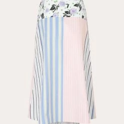 Stine Goya Lilah Skirt Flowermarket Stripes