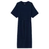 A.P.C. Navy Blue Julia Dress 2 A.P.C. Navy Blue Julia Dress