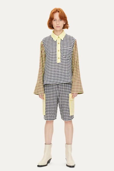 Stine Goya Adela Space Multicolour Check Shirt 4 Stine Goya Adela Space Multicolour Check Shirt
