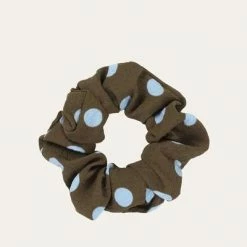 Stine Goya Blue Dots Scrunchy