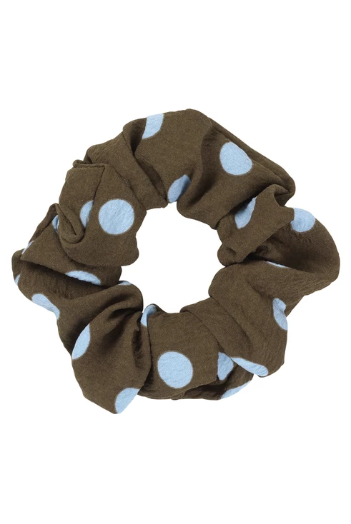 Stine Goya Scrunchy - Blue Dots 3 Stine Goya Scrunchy - Blue Dots