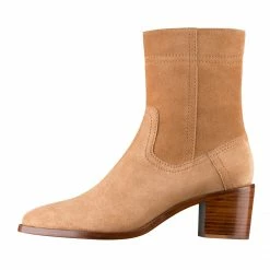 A.P.C. Caramel Georgia Leather Boots