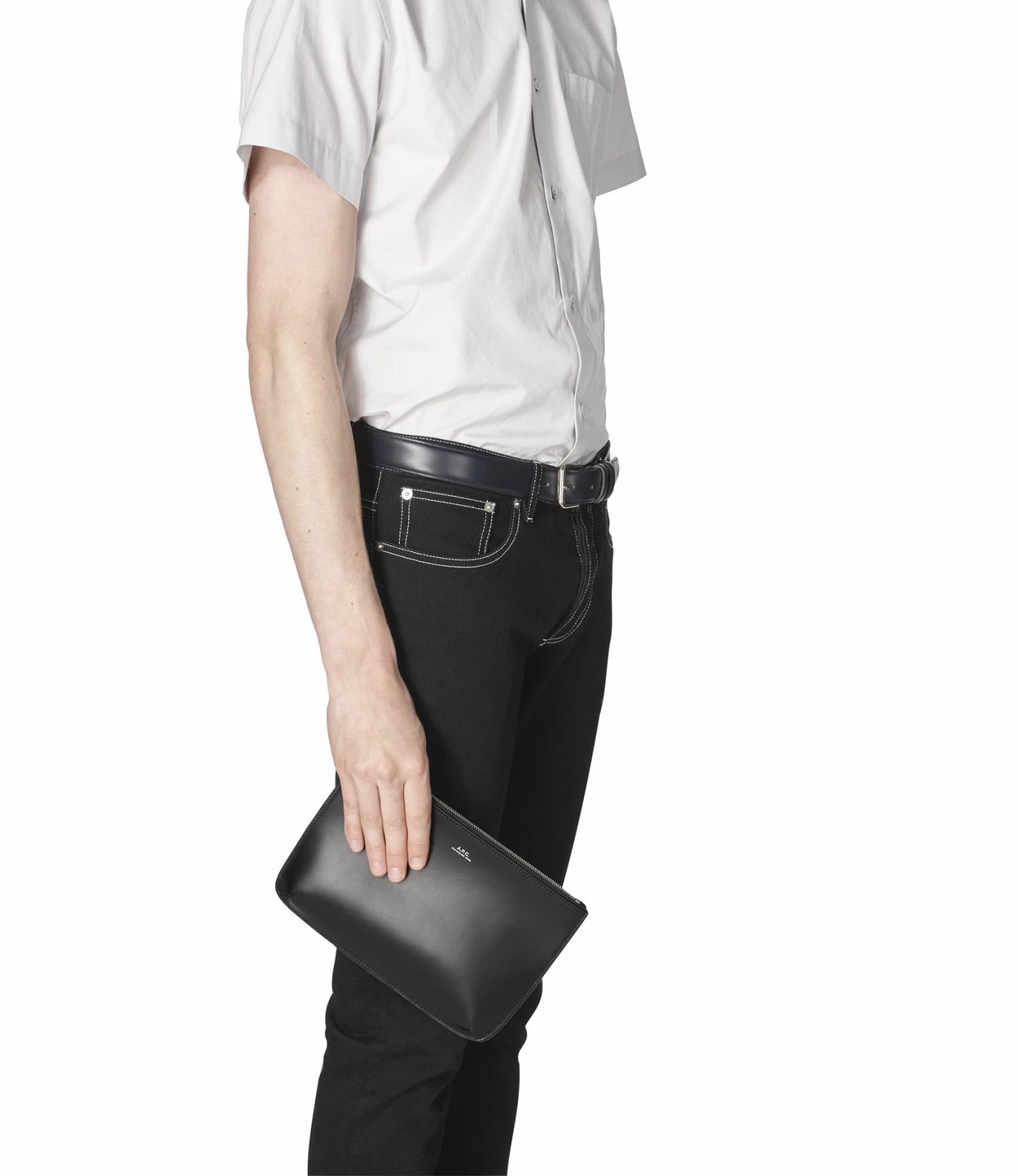 A.P.C. Black Jacob Clutch 6 A.P.C. Black Jacob Clutch