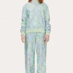 Stine Goya Melina Fleece Jumper - Pastel Bloom
