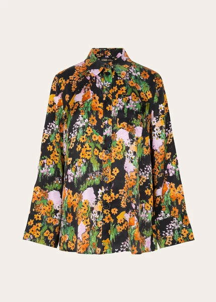 Stine Goya Summer Shirt - Artist Canvas At Night 4 Stine Goya Summer Shirt - Artist Canvas At Night