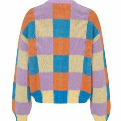 Stine Goya Ash Cardigan Checks