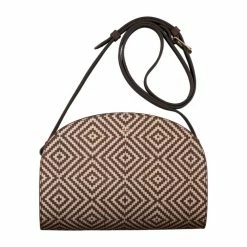 A.P.C. Marron Demi Lune Bag