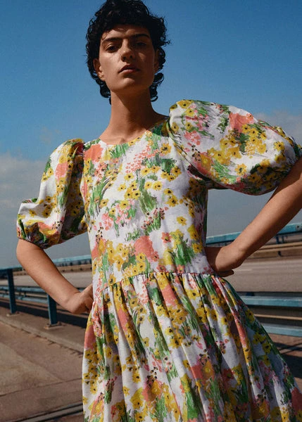 Stine Goya Amelia Dress - Artist Canvas Daytime 4 Stine Goya Amelia Dress - Artist Canvas Daytime