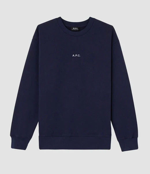 A.P.C. Steve Sweatshirt - Dark Navy 3 A.P.C. Steve Sweatshirt - Dark Navy