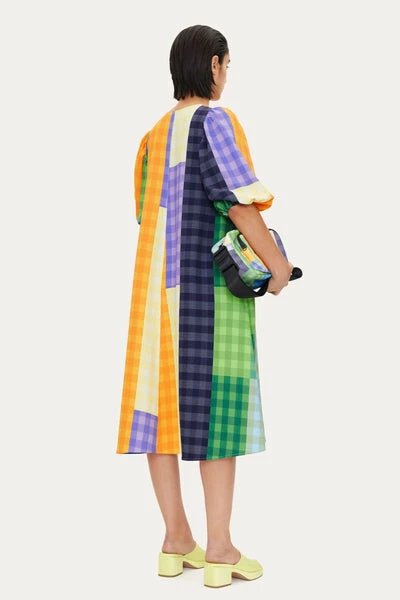 Stine Goya Mavelin Picnic Check Dress 3 Stine Goya Mavelin Picnic Check Dress
