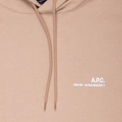 A.P.C. Item Hoodie - Beige