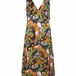 Stine Goya Naima Dress - Artist Canvas At Night