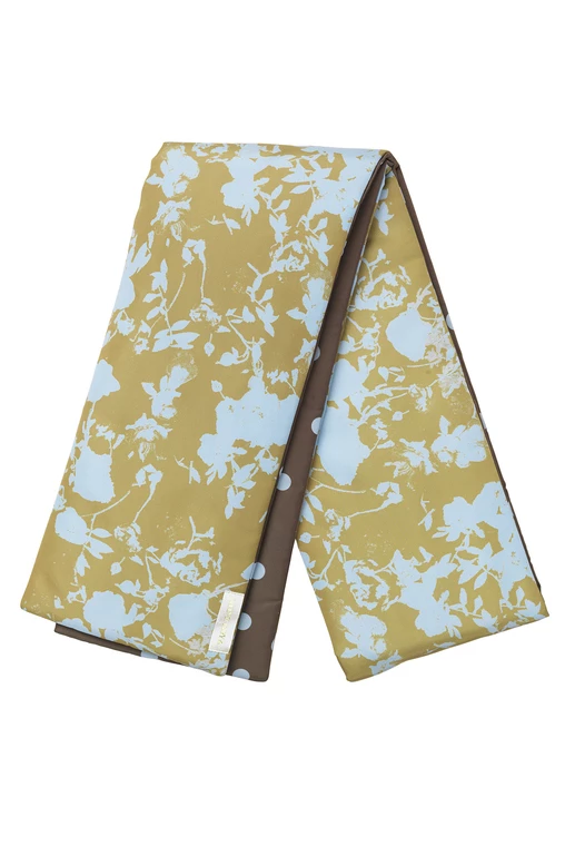 Stine Goya Frema Scarf - Flower Foliage Blue 3 Stine Goya Frema Scarf - Flower Foliage Blue